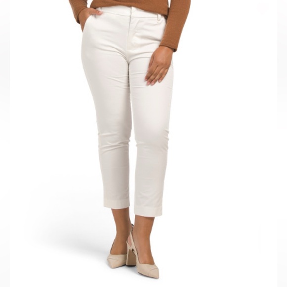VINCE Pants - VINCE Off White Coin Pocket Chino Pants